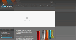 Desktop Screenshot of anodisationquebec.com